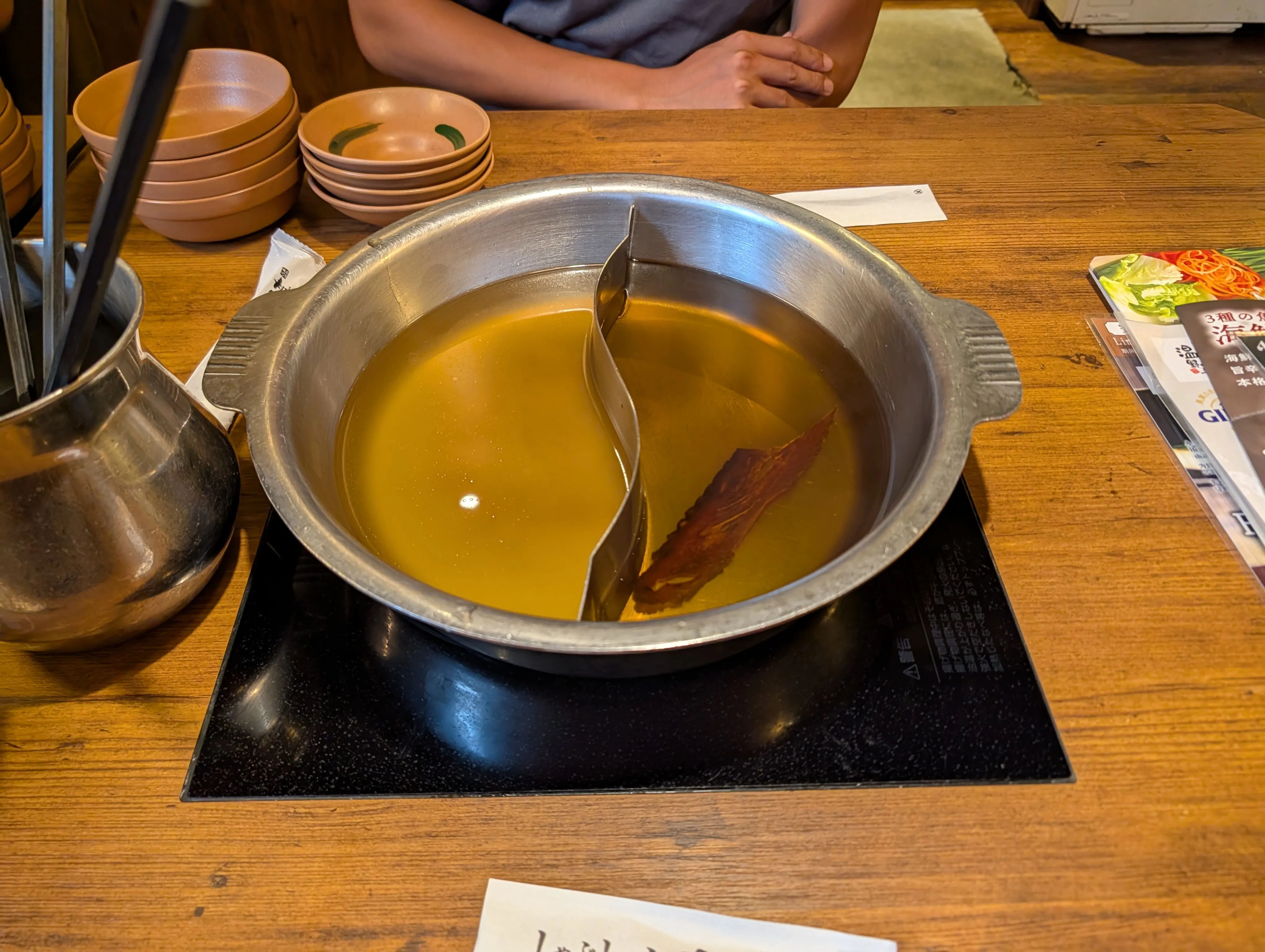 溫野菜的火鍋湯底