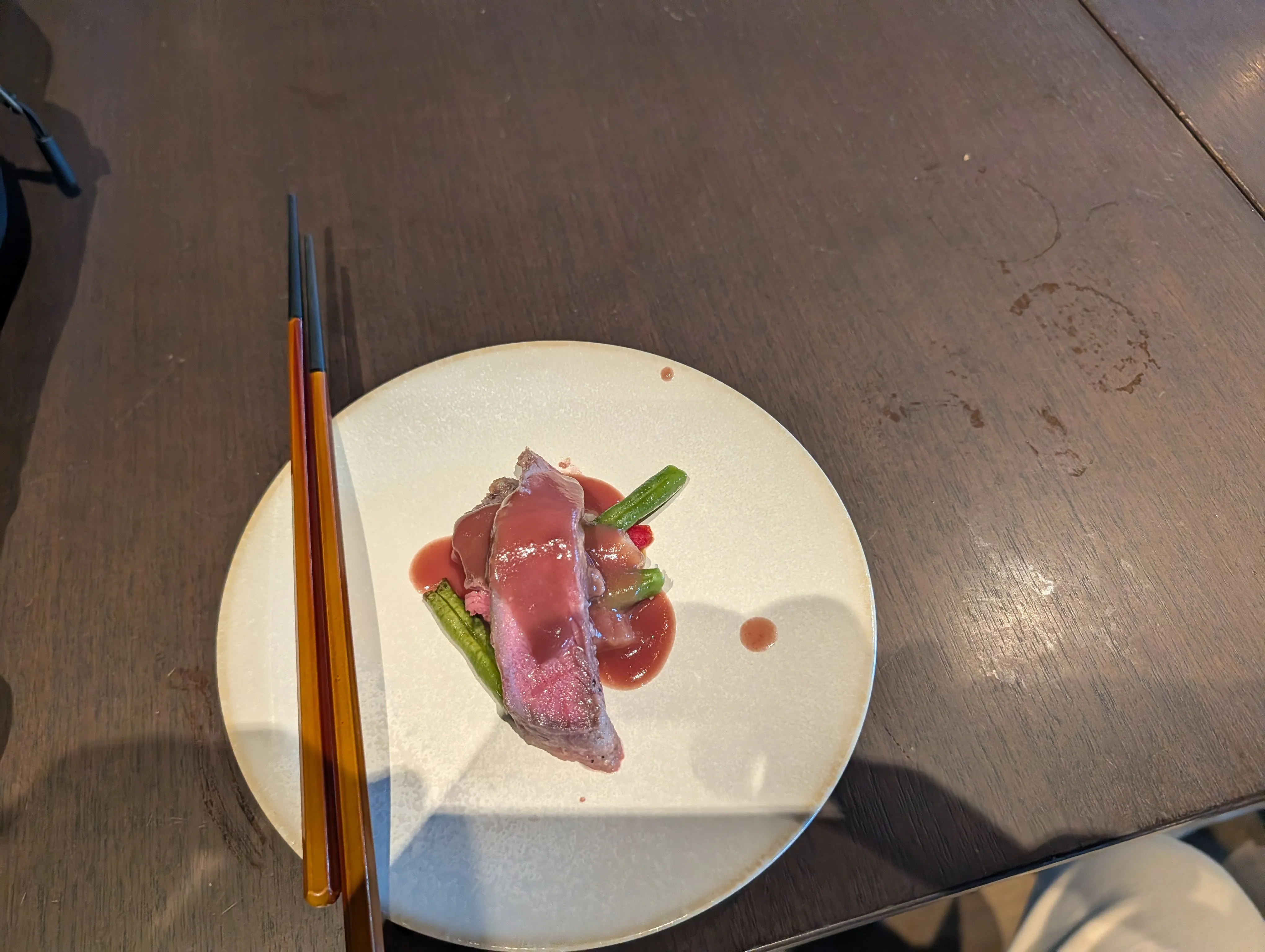 午餐的牛排